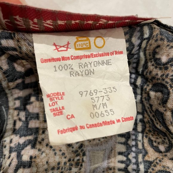 Classique Collections Vintage Vest Size M - Picture 4 of 4